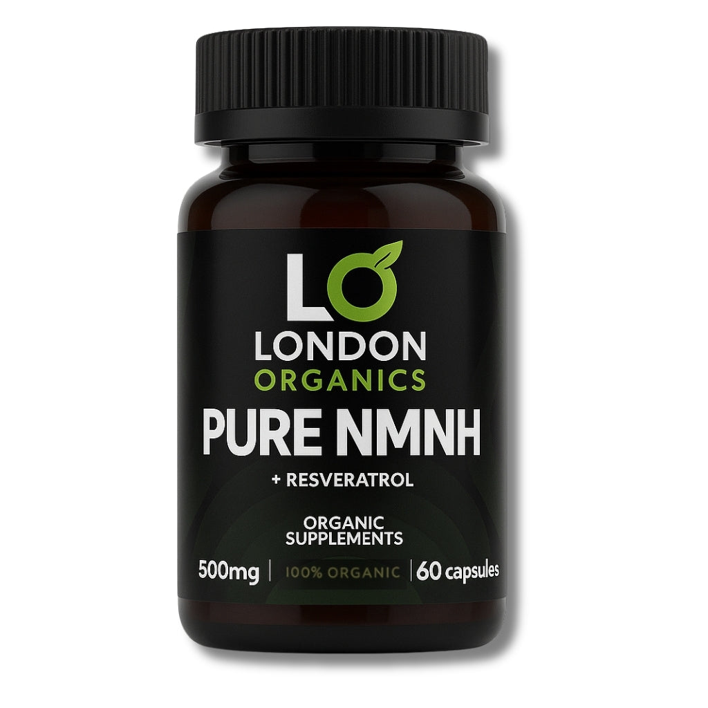 London Organics - Pure NMNH 500mg + Resveratrol Capsules - 60 / 90 / 120